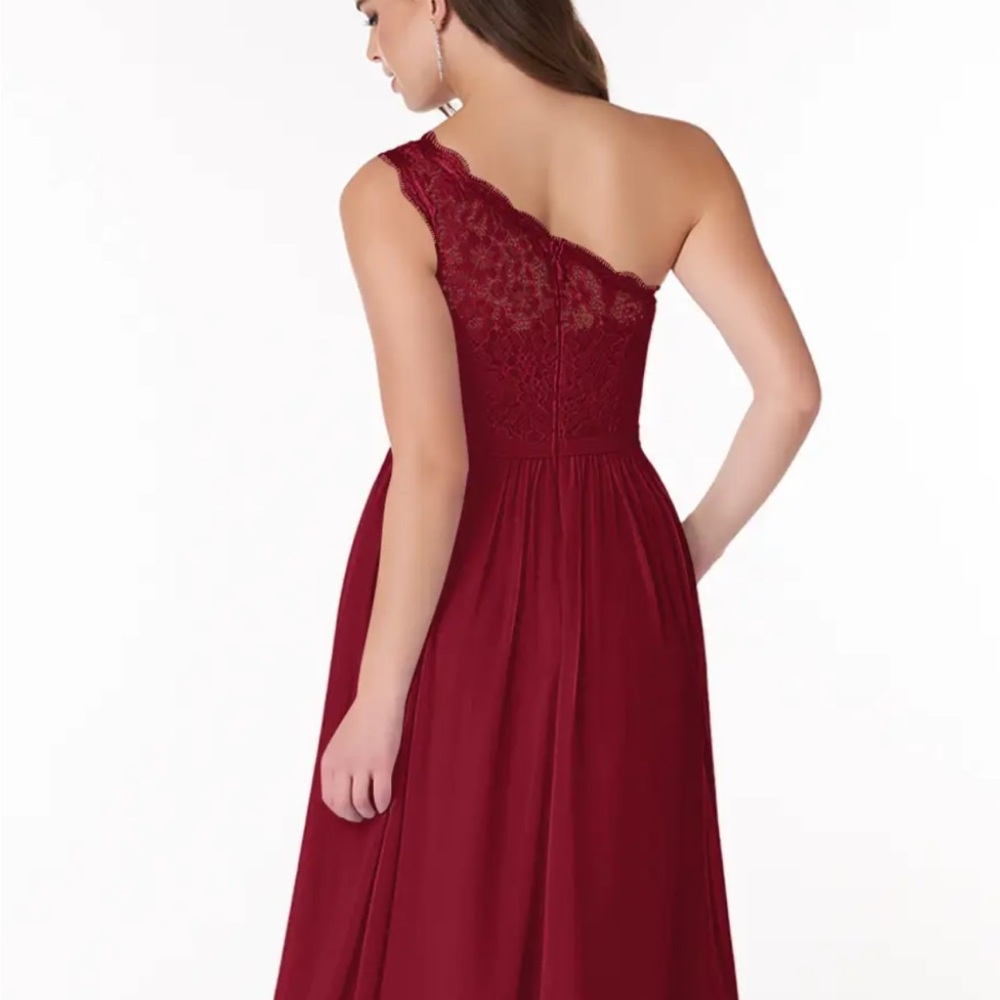 NWT AZAZIE BURGUNDY FORMAL DRESS - Picture 9 of 12